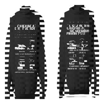 Rallye Homme Temps Libre Humour Idée Cadeau Automobile Sweater e - Cadeauxyz