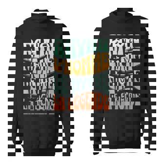 Rayan L'homme Le Myth La Légende Idea Name Rayan Sweater e - Cadeauxyz