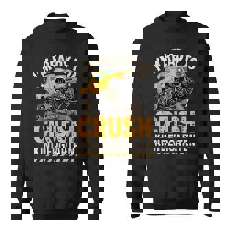 Ready To Crush Kindergarten Boys First Day Of Kindergarten Sweatshirt - Monsterry