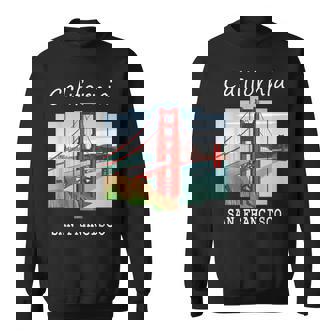 Recuerdo Retro Del Puente Golden Gate Dean Francisco California Camisa de entrenamiento - Regaloses