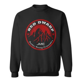 Red Dwarf Jupiter Mining Corporation Jmc Distressed Sweatshirt - Thegiftio UK