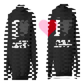 Red Heart I Love Azul スウェットシャツ - Kawaiitshirt