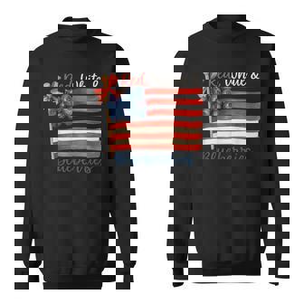 Red White & Blueberries American Flag Png Blueberry Usa Sweatshirt | Seseable FR