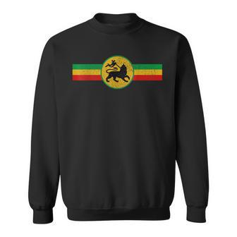 Reggae Music León De Judá Rastafari Jamaica Camisa de entrenamiento - Regaloses