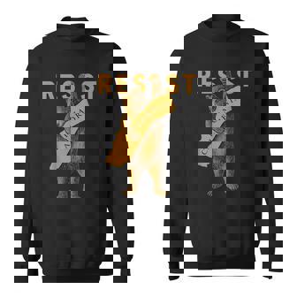 Resist California Bear Sweatshirt - Thegiftio
