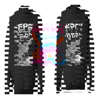 Respect The Drip Baseball Drip Boys Ice Cream Drip Youth Sweatshirt - Thegiftio