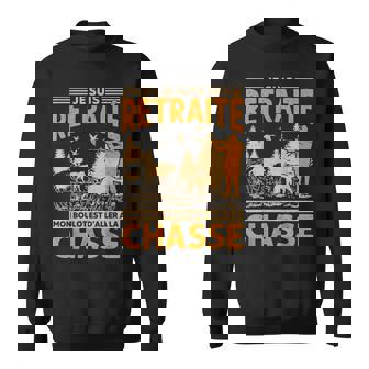 Retraite Chasse Départ En Retraite Chasseur Jeune Retraité Sweater e - Cadeauxyz