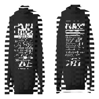 Retro 2025 Family Reunion A Little Bit Of Crazy Family Sweatshirt | Seseable FR