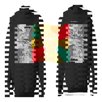 Retro Baguette De Batterie Pour Musicien Batterie Sweater e - Cadeauxyz