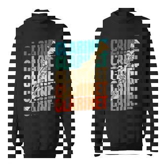 Retro Clarinete Músico Orquesta Músicaintage Clarinetista Camisa de entrenamiento - Regaloses