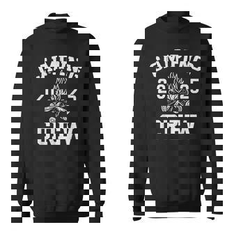 Retro Family Matching Camping Crew 2025 Sweatshirt - Thegiftio