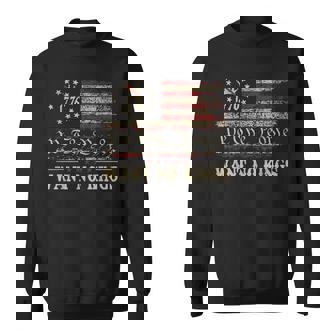 Retro June 14Th Want No Kings In America 1776 Usa Flag Men Sweatshirt - Thegiftio