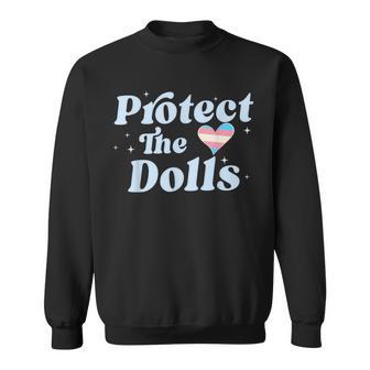 Retro Protect The Dolls Gender Equality Human Rights Lgbt Sweatshirt - Thegiftio UK