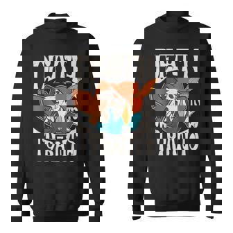 Retro Rabbit Death To Tyrants Vintage 90S Sweatshirt | Mazezy