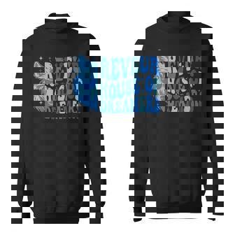 Retro Reveur House Of Dreamers Blue Wolf Team Spirit Sweatshirt - Thegiftio