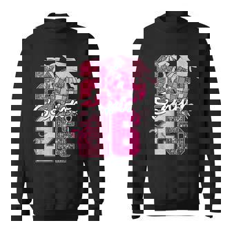 Retro Senior 2026 Coquette Bow Graduation Class Of 2026 Sweatshirt - Monsterry