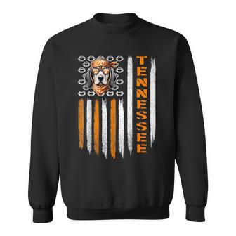 Retro Tennessee Throwback Vintage Tn Usa Flag Sweatshirt - Thegiftio UK