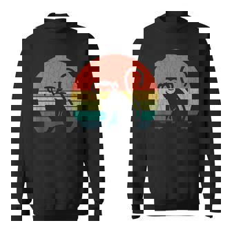 Retrointage Chimpancé Divertido Mono Amante De Animales Gráfico Camisa de entrenamiento - Regaloses