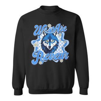 We Are Reveur Retro Mascot School Cheering Sweatshirt - Thegiftio UK