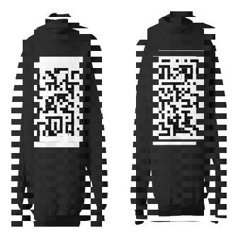 Rickroll Qrコードリンクミーム スウェットシャツ - Kawaiitshirt