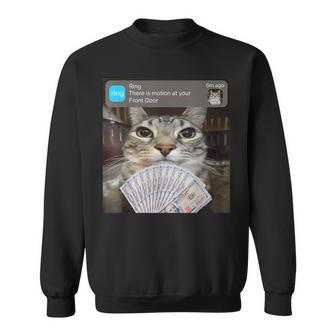 Ring There Is Motion At Your Front Door Meme Cute Sweatshirt - Thegiftio UK