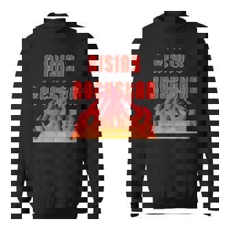 Rising Rockstar Fire Rocker Music Fun ロジックロックスター フェスティバル スウェットシャツ - Kawaiitshirt