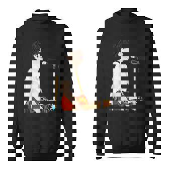 Rocker Old Rookie Original Illustration Bandman Rock スウェットシャツ - Kawaiitshirt