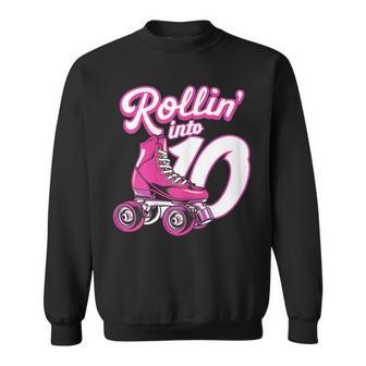 Rollin' Into 10 Patines De Patinaje Para Cumpleaños De Niña Camisa de entrenamiento - Regaloses