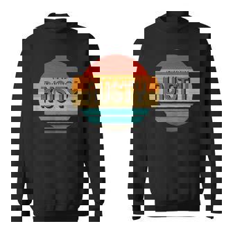 Rusty 名称 レトロ・ヴィンテージ・サンセット 限定版 スウェットシャツ - Kawaiitshirt