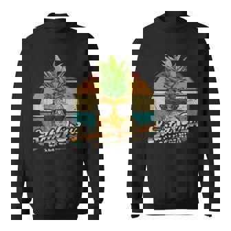 Santa Cruz California Piña Beach 70S 80Sintage Retro In Mangas Camisa de entrenamiento - Regaloses