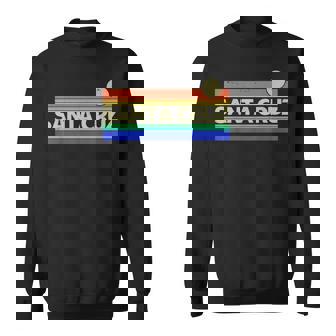Santa Cruz California Retrointageunset Beach 70 80 Camisa de entrenamiento - Regaloses