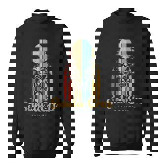 Santa Cruztadt In Californiaouvenirintage Retro Sweatshirt - Geschenkecke