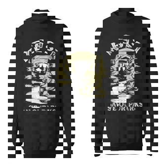 Save Our Parks ビンテージ スモーキー ザ レジスト ベア国立公園 スウェットシャツ - Kawaiitshirt