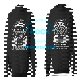 School Is Important But Rock Music Is More Importanter スウェットシャツ - Kawaiitshirt
