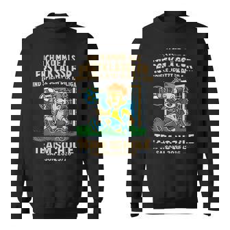 Schule Einschulungchulkind 2025 Jungenchultüte Fußball Sweatshirt - Geschenkecke
