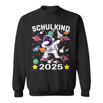 Schulkind 2025 Dabbing Astronaut Junge Boy Einschulung 2025 Sweatshirt - Geschenkecke