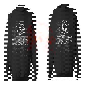 Scp、財団、血で スウェットシャツ - Kawaiitshirt