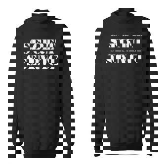 Secret Service Federal Agent Costume Sweatshirt - Thegiftio UK