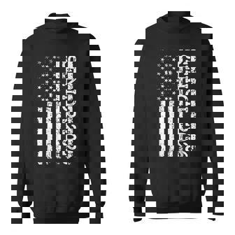 Senior Class Of 2026 Patriotic American Usa Flag Graduation Sweatshirt | Seseable CA