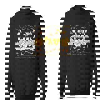 In September We Wear Gold Childhood Cancer Awareness Goose Sweatshirt | Mazezy