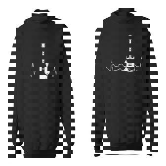 Sg エレキギター ハートビートシャツ スウェットシャツ - Kawaiitshirt