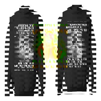 Shimpanzini Bananini Italian Brainrot Chimpanzee And Banana Sweatshirt - Thegiftio UK