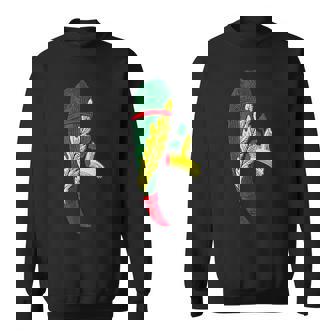 Siciliane Asso Di Bastoni Jeu De Cartes ItaliencorpaBriscola Sweater e - Cadeauxyz