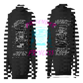 Side By Side Utv Sxs Car Passenger Princess Off Road Sweatshirt - Thegiftio UK