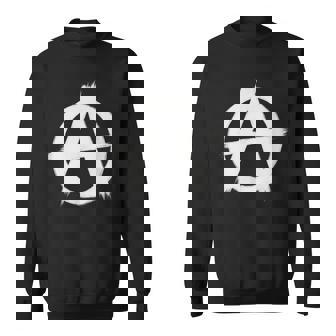 Signos De Anarquía Libertad Punks Punk Rock Anarquía Camisa de entrenamiento - Regaloses