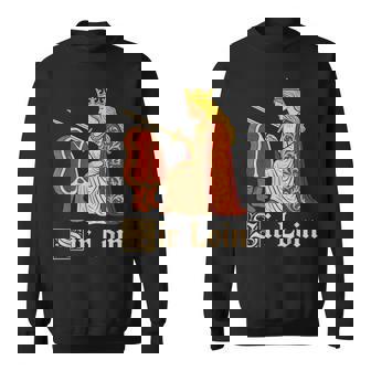 Sir Loin Sirloin Knight Pun Meme Sweatshirt | Mazezy
