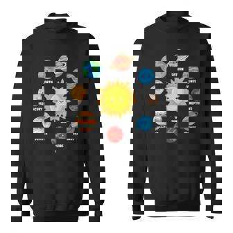 Sistemaolar Planetas Ciencia Espacio Astrología Galaxia Niños Camisa de entrenamiento - Regaloses