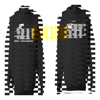 Snhu College Graduation With Hat Vintage Sweatshirt - Thegiftio