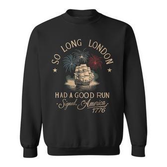 So Long London 4Th Of July 2024 Sweatshirt - Thegiftio UK