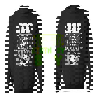 Soccer Dad Birthday Boy Party Soccer Family Matching Sweatshirt - Thegiftio